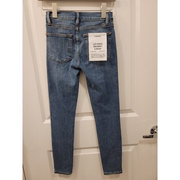 Frame Le High Skinny Crop Jeans - Picture 3 of 8